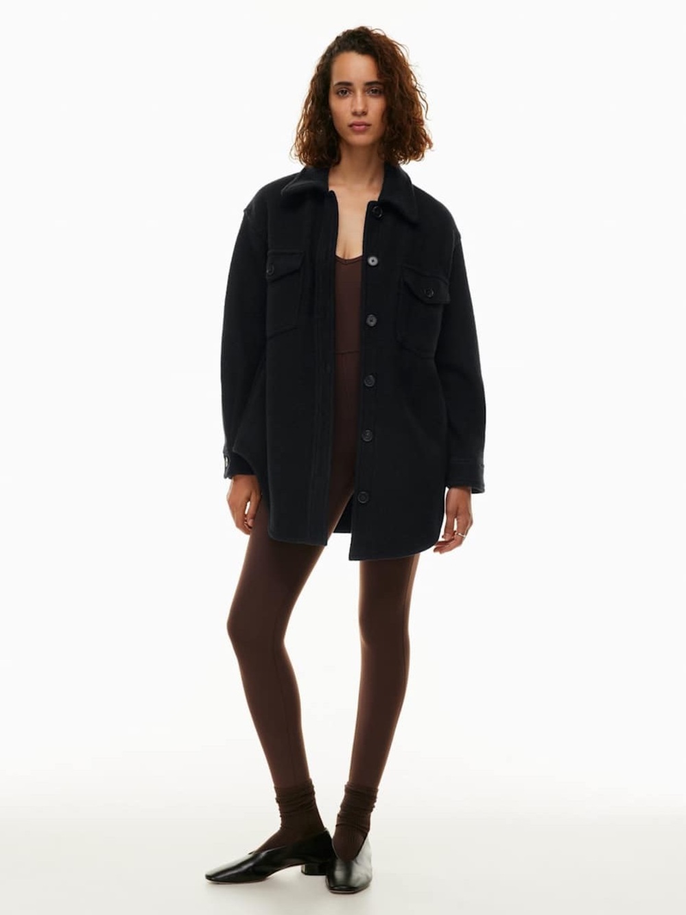 Aritzia The Ganna Shirt Jacket Wilfred Free